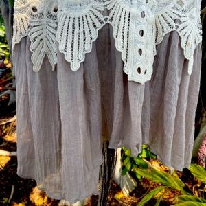 Size M Origami dress with slip. Fun funky casual or party.